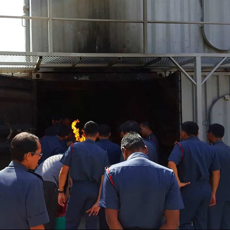 demo at Akademi BOMBA