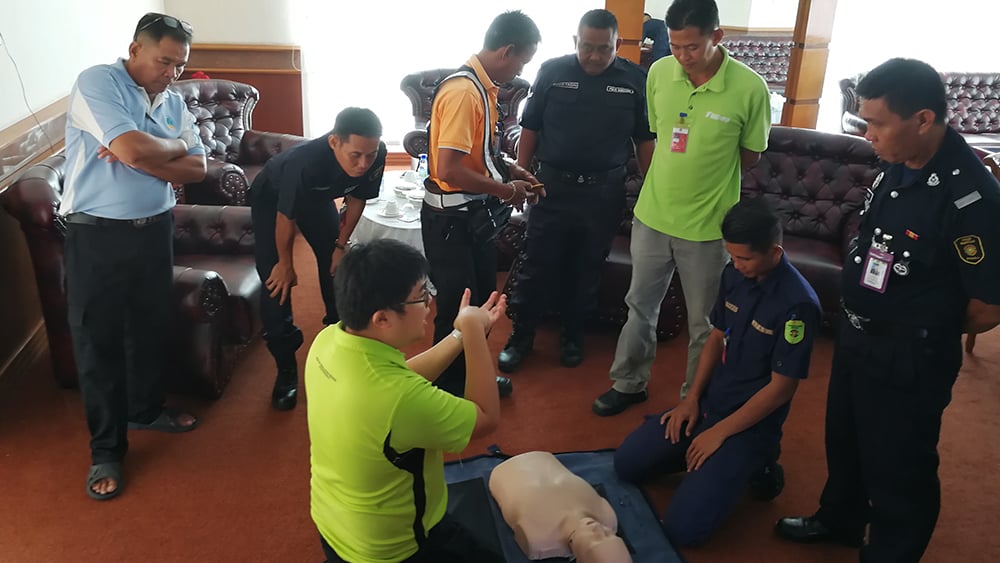 Tanjung Manis - User Training on Performing CPR