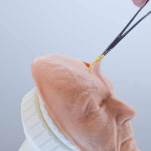 Facial Laceration Suturing Task Trainer