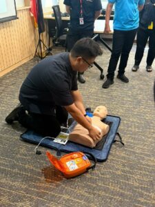 Jabatan Muzium Sarawak AED training 02